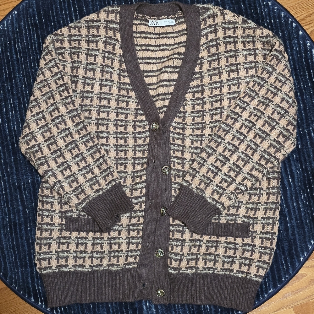 Zara Knit Cardigan (S)